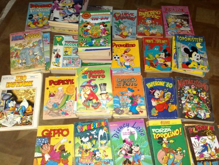 Blocco fumetti misti Disney